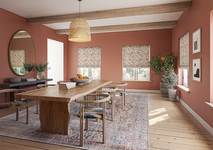 Zebedee, Toffee - Roman Blind - Image 6